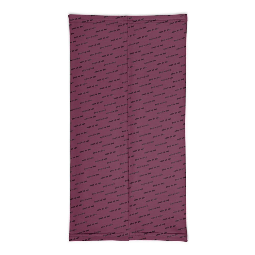 CRXWN | Drip or Dye | HUES Season 1 Back 2 Basics Custom Racer Stripes 3-in-1 UNISEX Gaiter Zoom Maroon