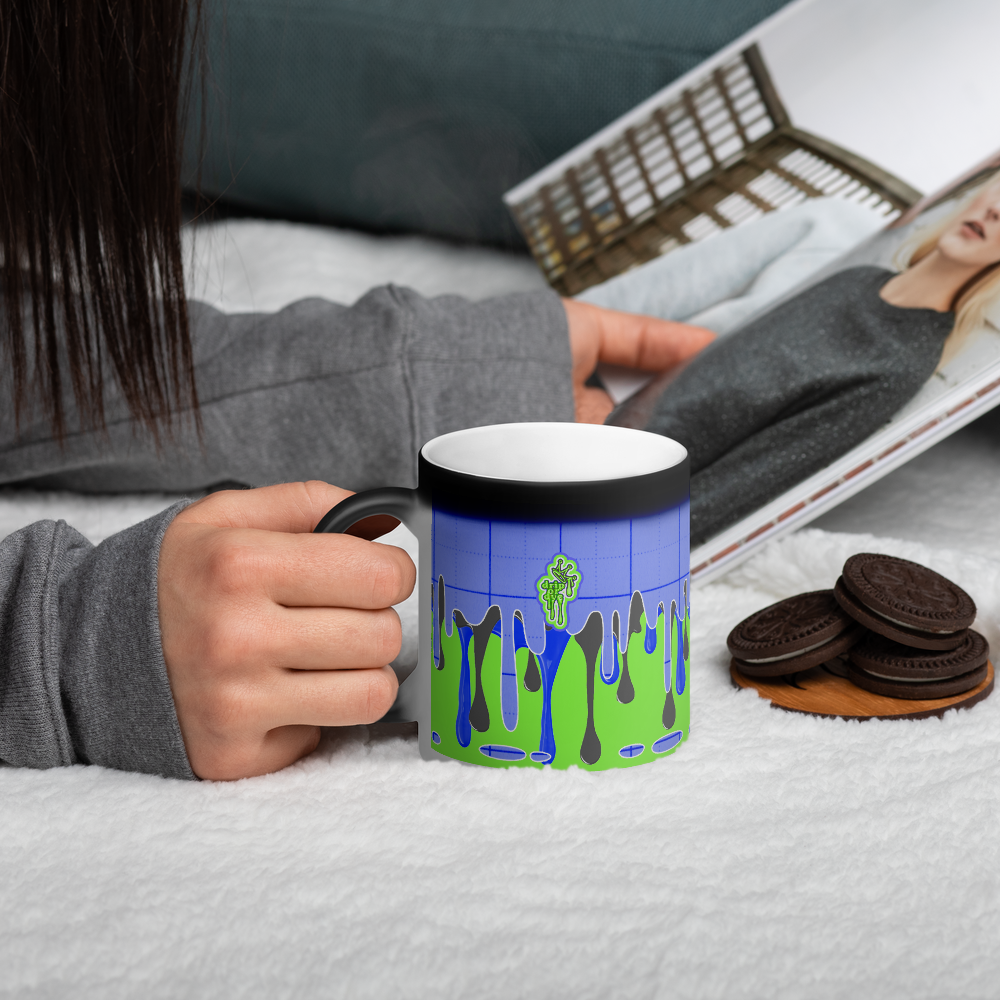 CRXWN | Drip or Dye | Plaid Season 1 Magik Mug COFFEE MUG Royal Blue Alien
