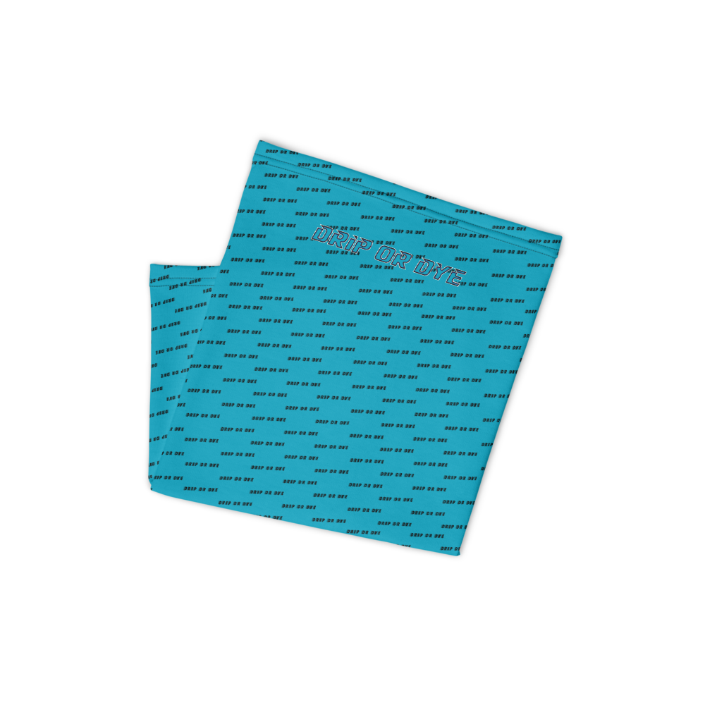 CRXWN | Drip or Dye | HUES Season 1 Back 2 Basics Custom Racer Stripes 3-in-1 UNISEX Gaiter Zoom Sky Blue