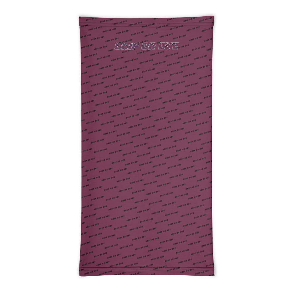 CRXWN | Drip or Dye | HUES Season 1 Back 2 Basics Custom Racer Stripes 3-in-1 UNISEX Gaiter Zoom Maroon