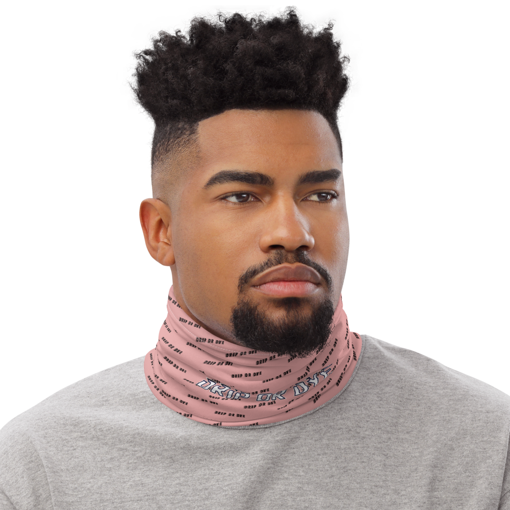 CRXWN | Drip or Dye | HUES Season 1 Back 2 Basics Custom Racer Stripes 3-in-1 UNISEX Gaiter Zoom Pink Bunny