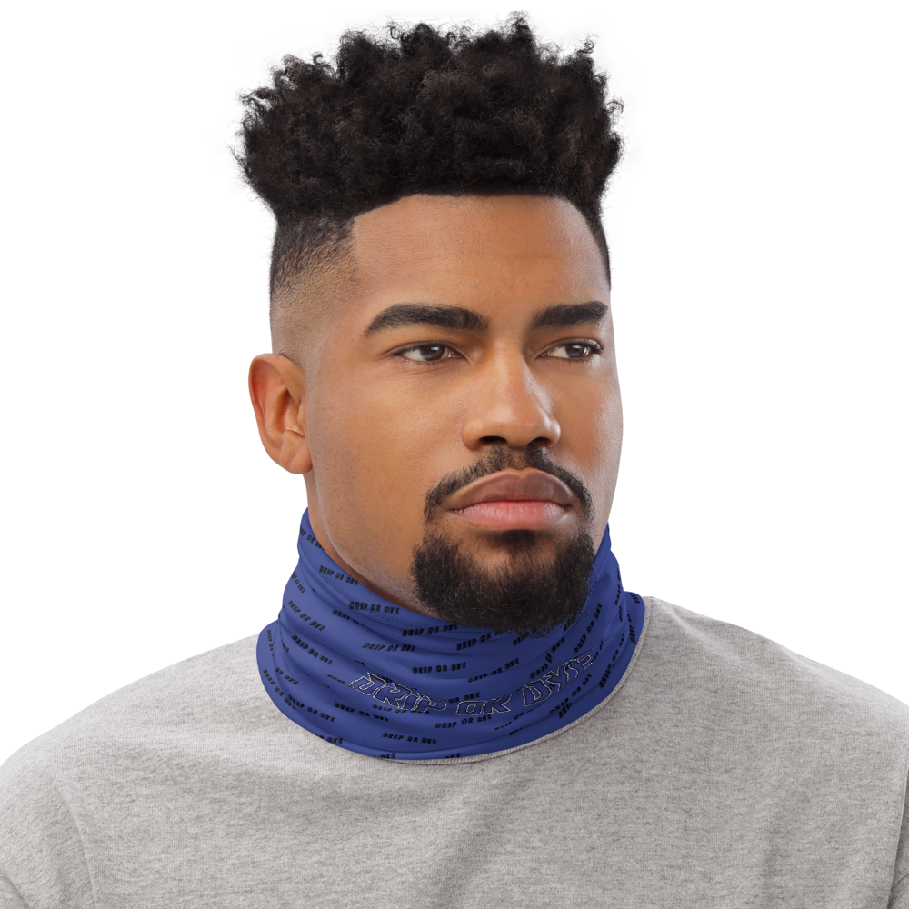CRXWN | Drip or Dye | HUES Season 1 Back 2 Basics Custom Racer Stripes 3-in-1 UNISEX Gaiter Zoom Blue Royal