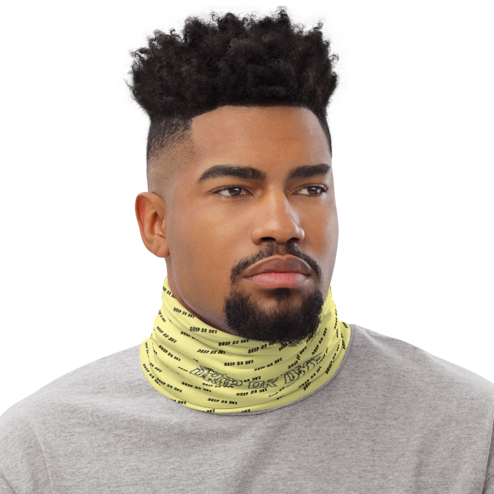 CRXWN | Drip or Dye | HUES Season 1 Back 2 Basics Custom Racer Stripes 3-in-1 UNISEX Gaiter Zoom Limoncello Yellow