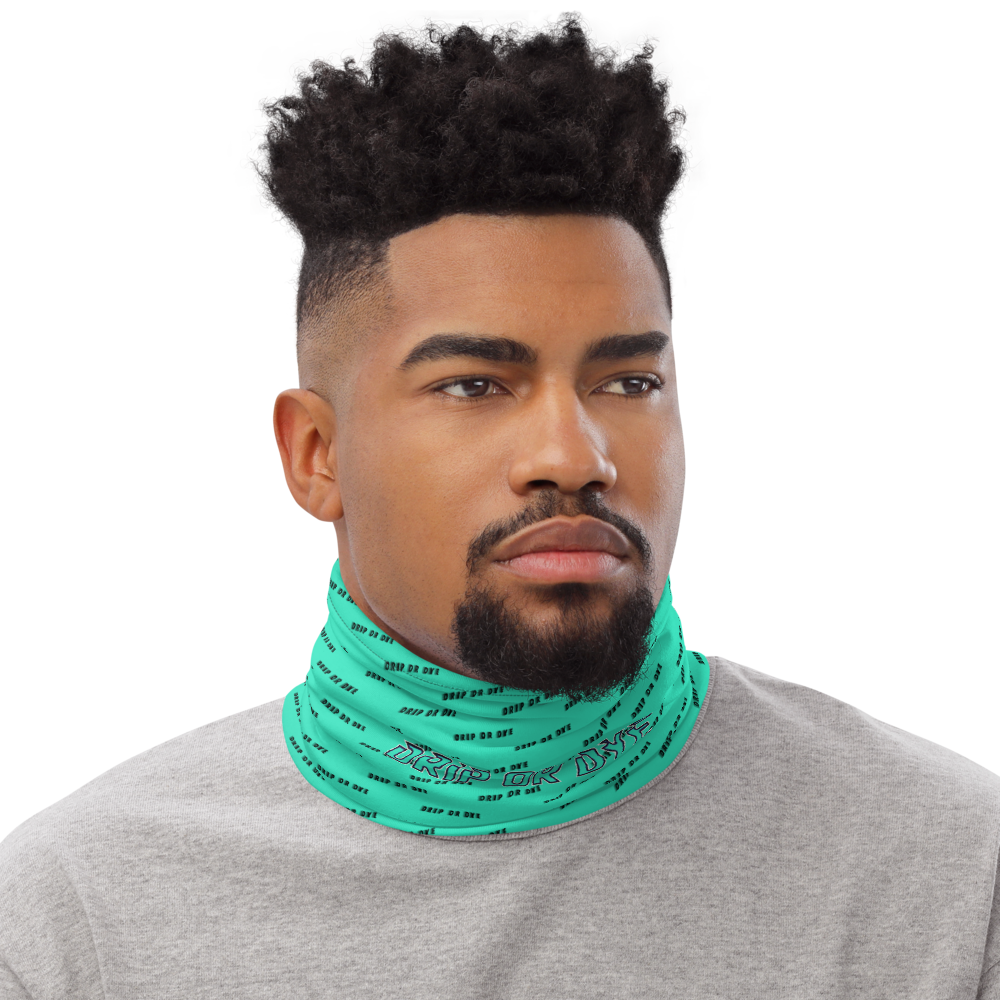 CRXWN | Drip or Dye | HUES Season 1 Back 2 Basics Custom Racer Stripes 3-in-1 UNISEX Gaiter Zoom Seafoam Aether