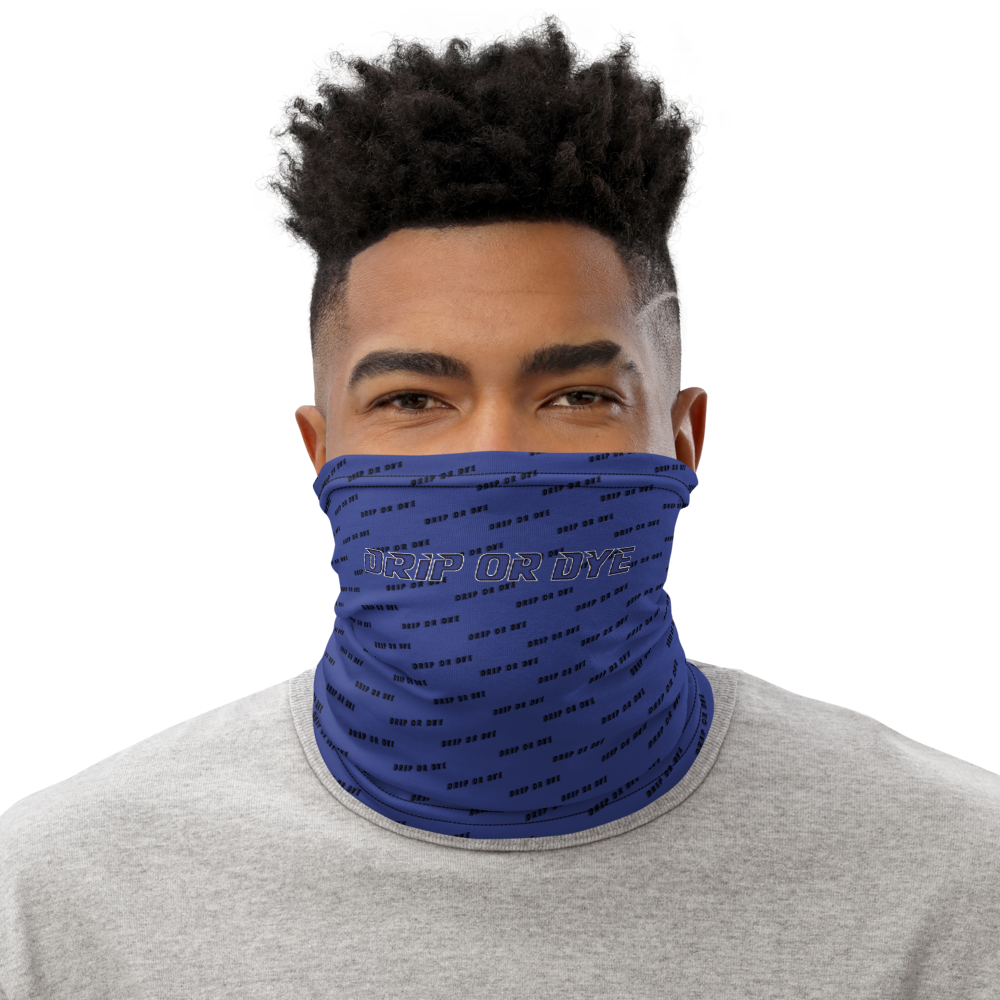 CRXWN | Drip or Dye | HUES Season 1 Back 2 Basics Custom Racer Stripes 3-in-1 UNISEX Gaiter Zoom Blue Royal