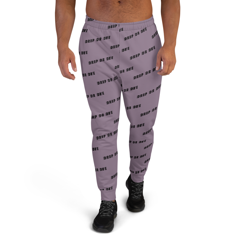 CRXWN | Drip or Dye | Racer Season 1 Unisex Jogger Racing Stripes Sweatpant Zoom Matte Purple Haze