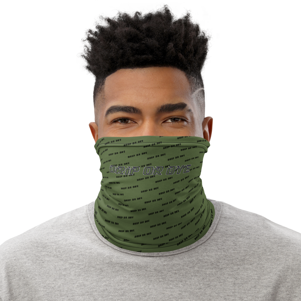 CRXWN | Drip or Dye | HUES Season 1 Back 2 Basics Custom Racer Stripes 3-in-1 UNISEX Gaiter Zoom Olive Martini