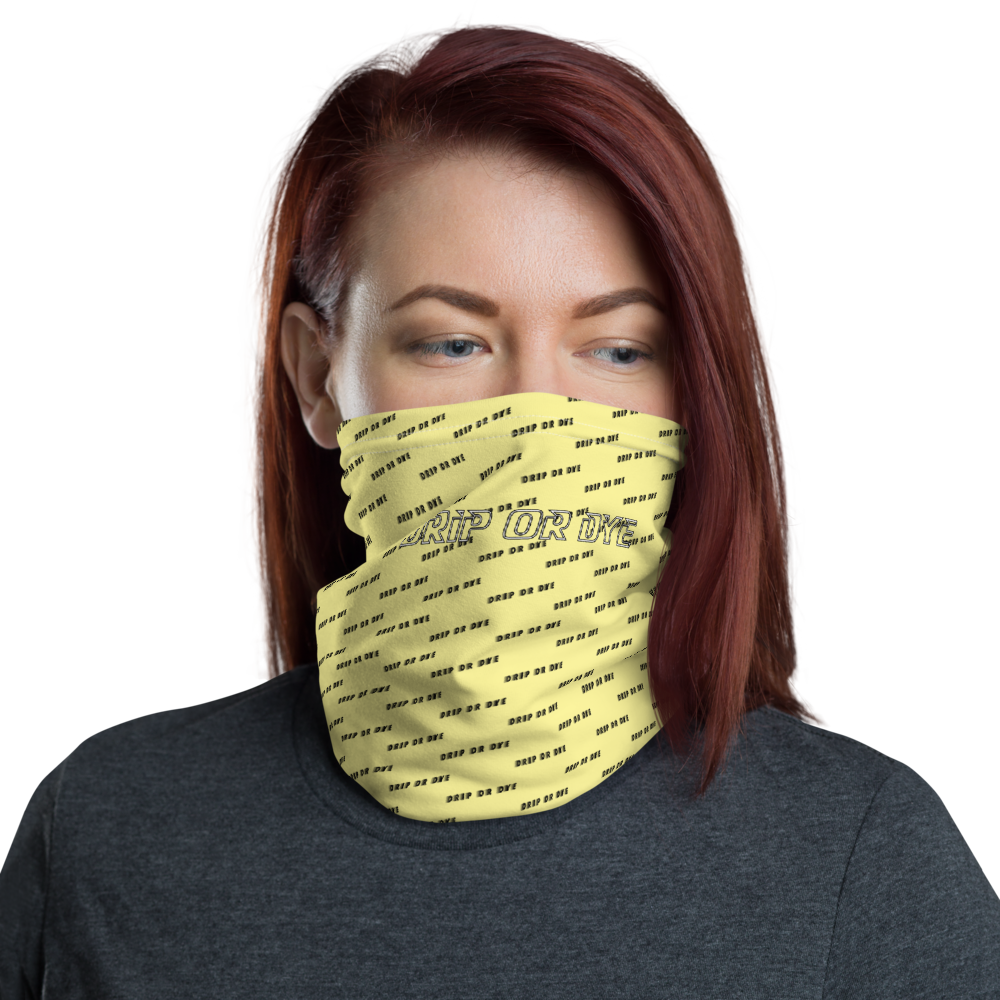 CRXWN | Drip or Dye | HUES Season 1 Back 2 Basics Custom Racer Stripes 3-in-1 UNISEX Gaiter Zoom Limoncello Yellow