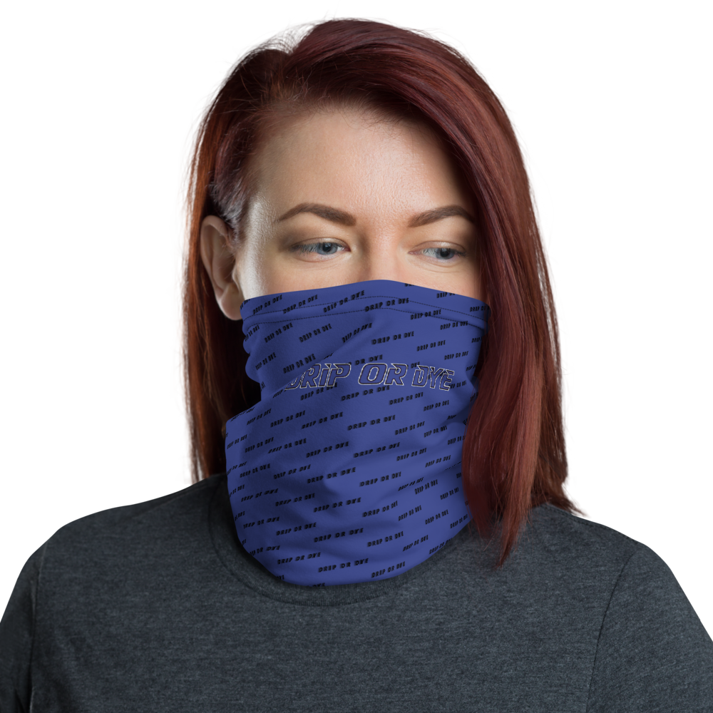 CRXWN | Drip or Dye | HUES Season 1 Back 2 Basics Custom Racer Stripes 3-in-1 UNISEX Gaiter Zoom Blue Royal
