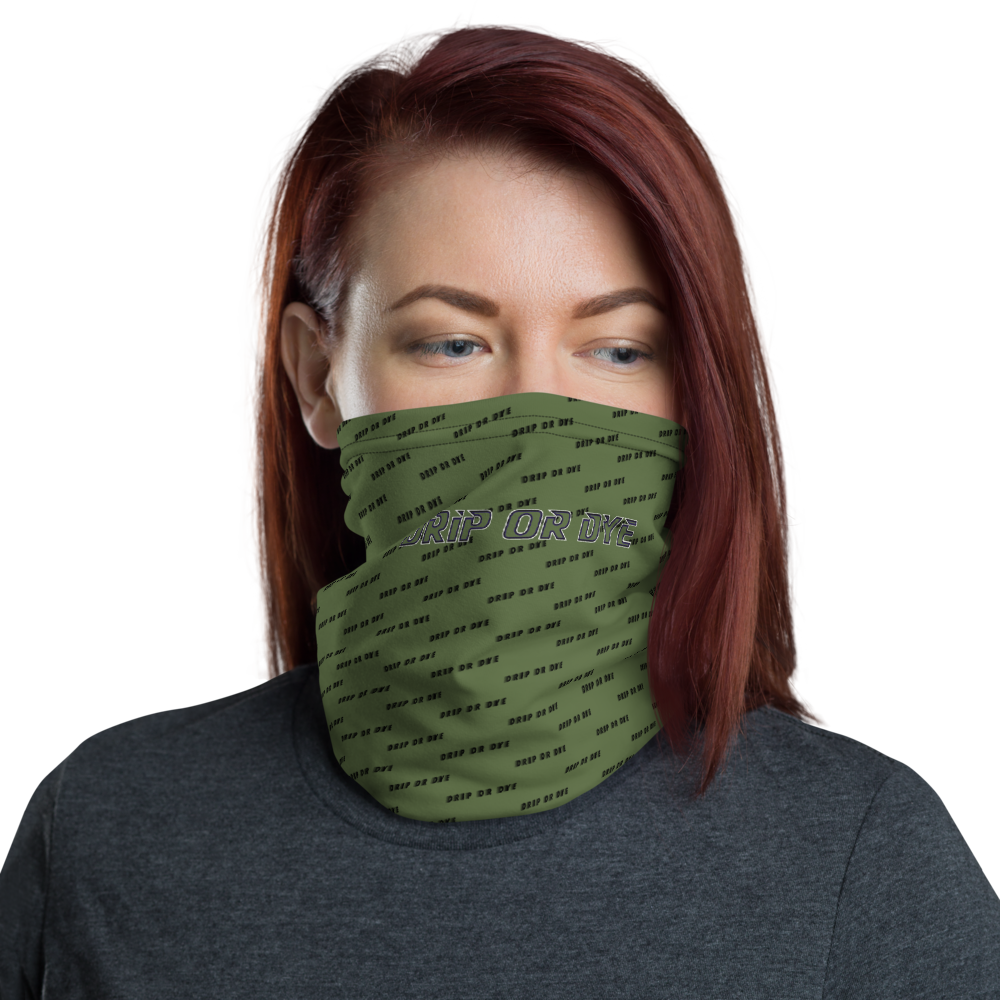 CRXWN | Drip or Dye | HUES Season 1 Back 2 Basics Custom Racer Stripes 3-in-1 UNISEX Gaiter Zoom Olive Martini
