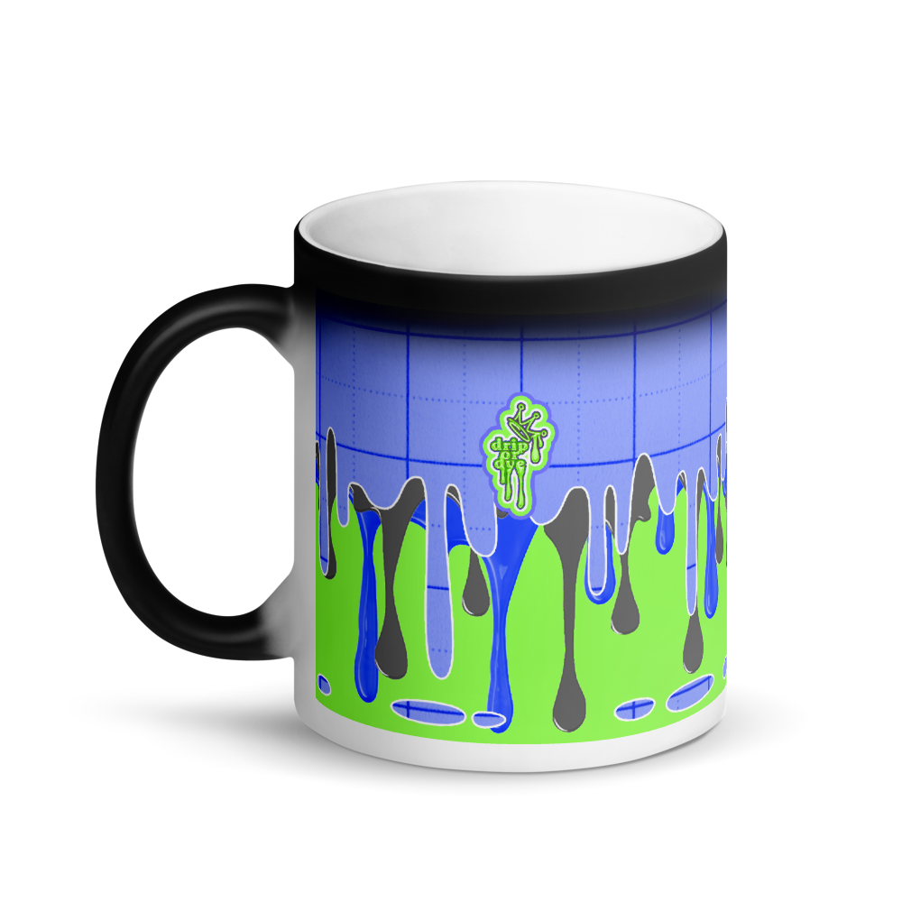 CRXWN | Drip or Dye | Plaid Season 1 Magik Mug COFFEE MUG Royal Blue Alien