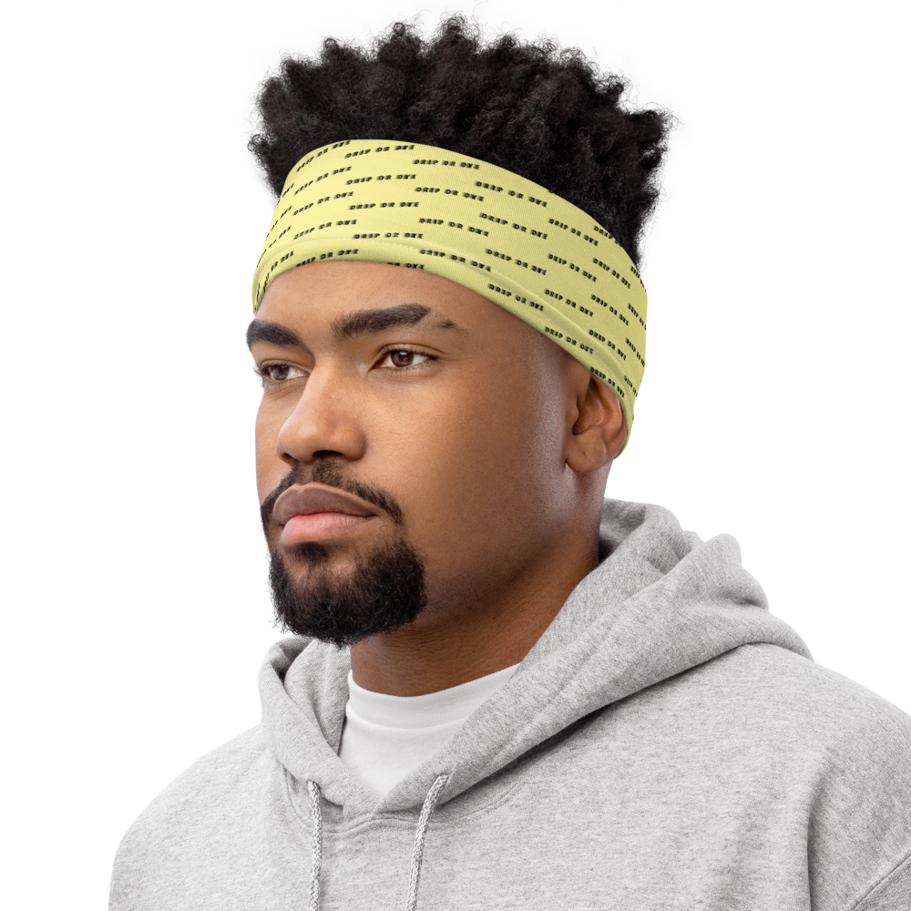 CRXWN | Drip or Dye | HUES Season 1 Back 2 Basics Custom Racer Stripes 3-in-1 UNISEX Gaiter Zoom Limoncello Yellow