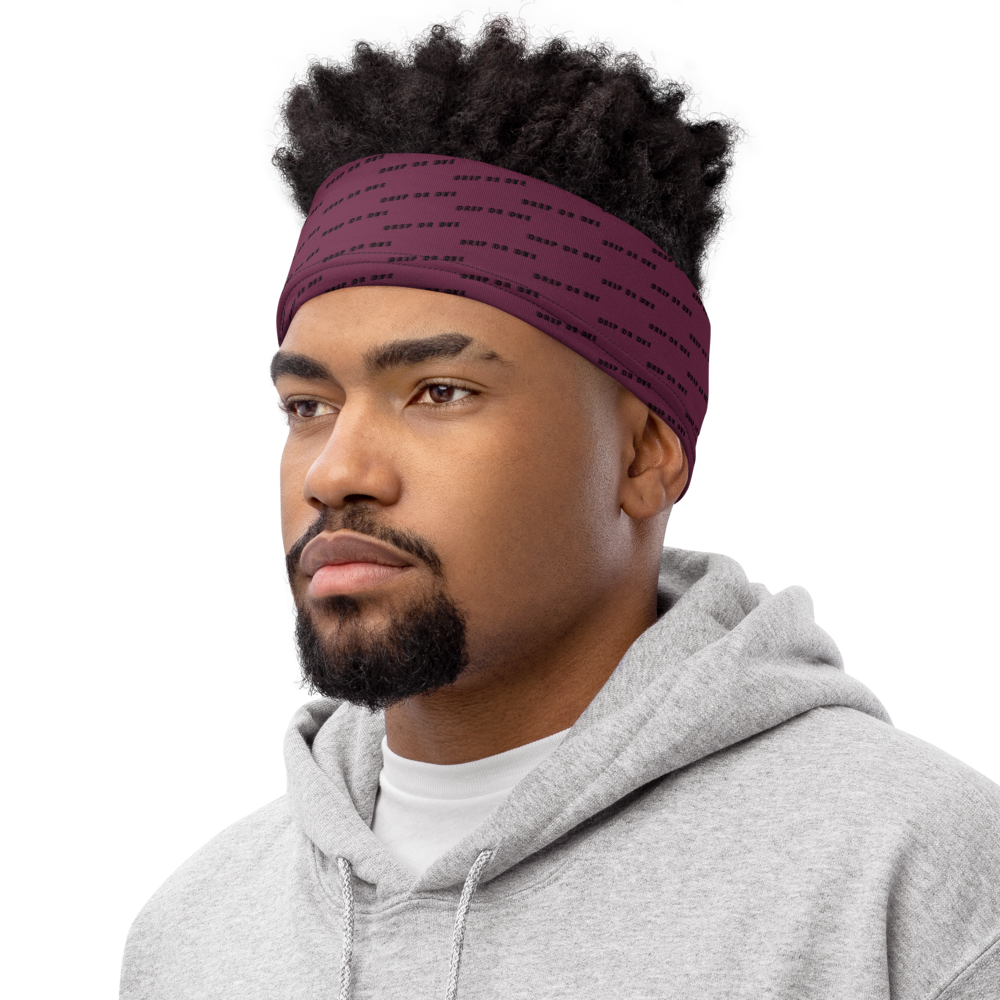 CRXWN | Drip or Dye | HUES Season 1 Back 2 Basics Custom Racer Stripes 3-in-1 UNISEX Gaiter Zoom Maroon