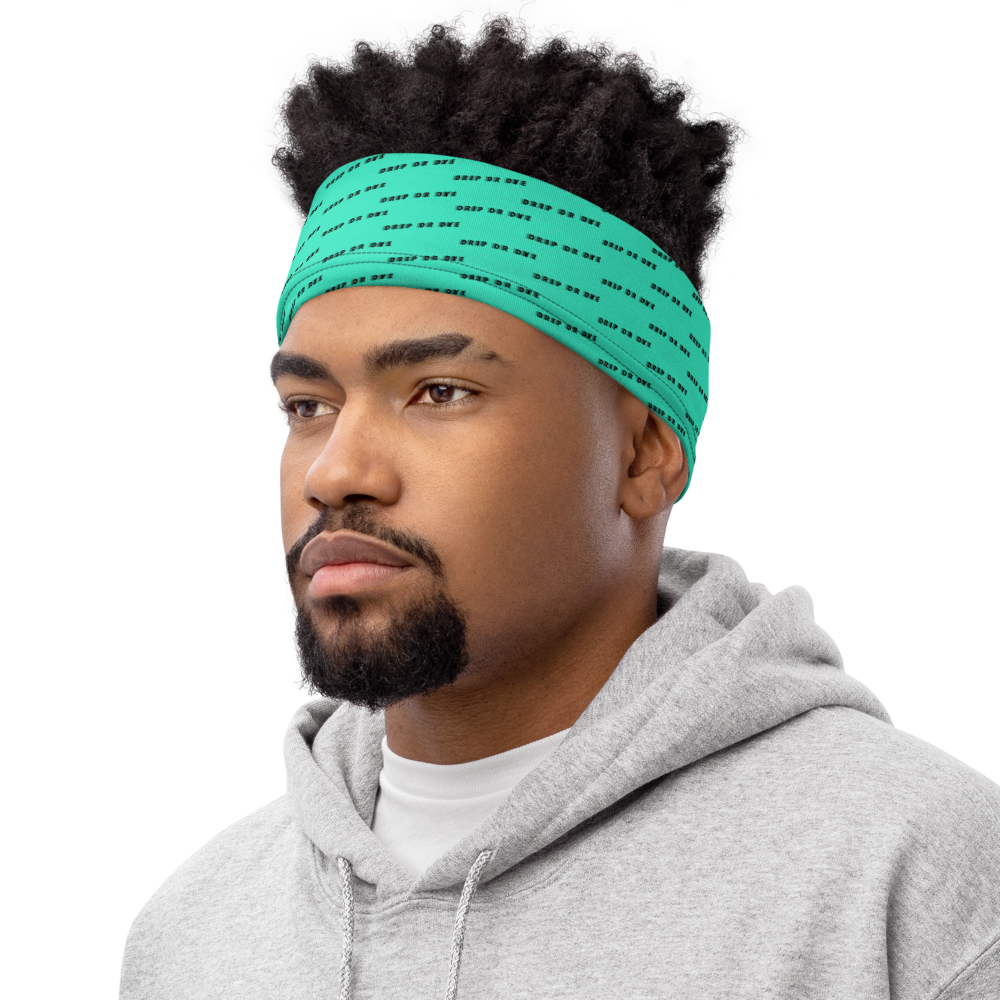 CRXWN | Drip or Dye | HUES Season 1 Back 2 Basics Custom Racer Stripes 3-in-1 UNISEX Gaiter Zoom Seafoam Aether