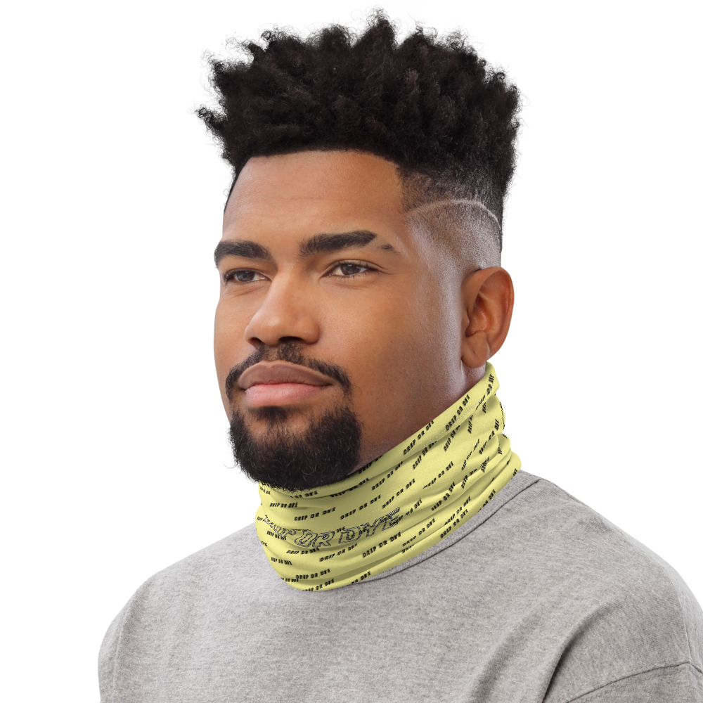 CRXWN | Drip or Dye | HUES Season 1 Back 2 Basics Custom Racer Stripes 3-in-1 UNISEX Gaiter Zoom Limoncello Yellow