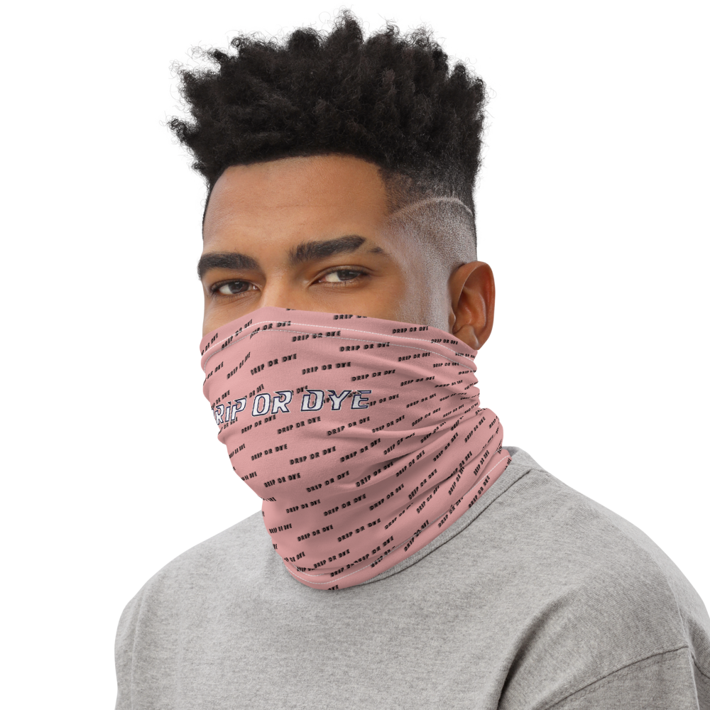 CRXWN | Drip or Dye | HUES Season 1 Back 2 Basics Custom Racer Stripes 3-in-1 UNISEX Gaiter Zoom Pink Bunny