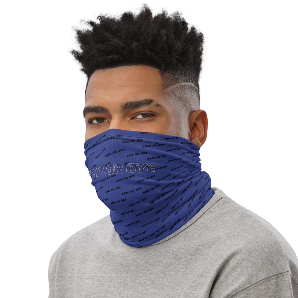 CRXWN | Drip or Dye | HUES Season 1 Back 2 Basics Custom Racer Stripes 3-in-1 UNISEX Gaiter Zoom Blue Royal