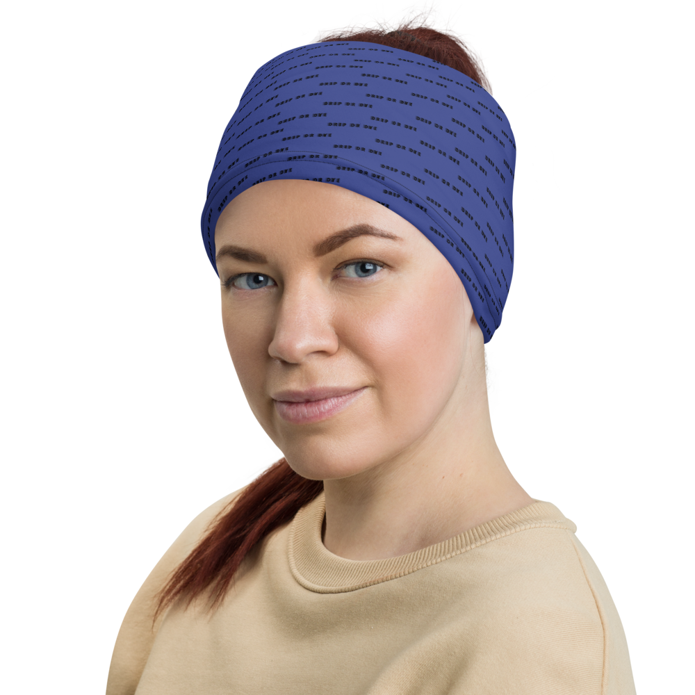 CRXWN | Drip or Dye | HUES Season 1 Back 2 Basics Custom Racer Stripes 3-in-1 UNISEX Gaiter Zoom Blue Royal