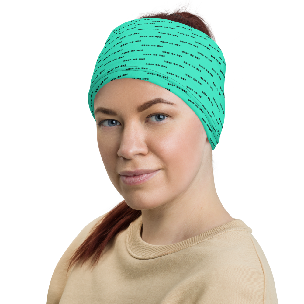 CRXWN | Drip or Dye | HUES Season 1 Back 2 Basics Custom Racer Stripes 3-in-1 UNISEX Gaiter Zoom Seafoam Aether