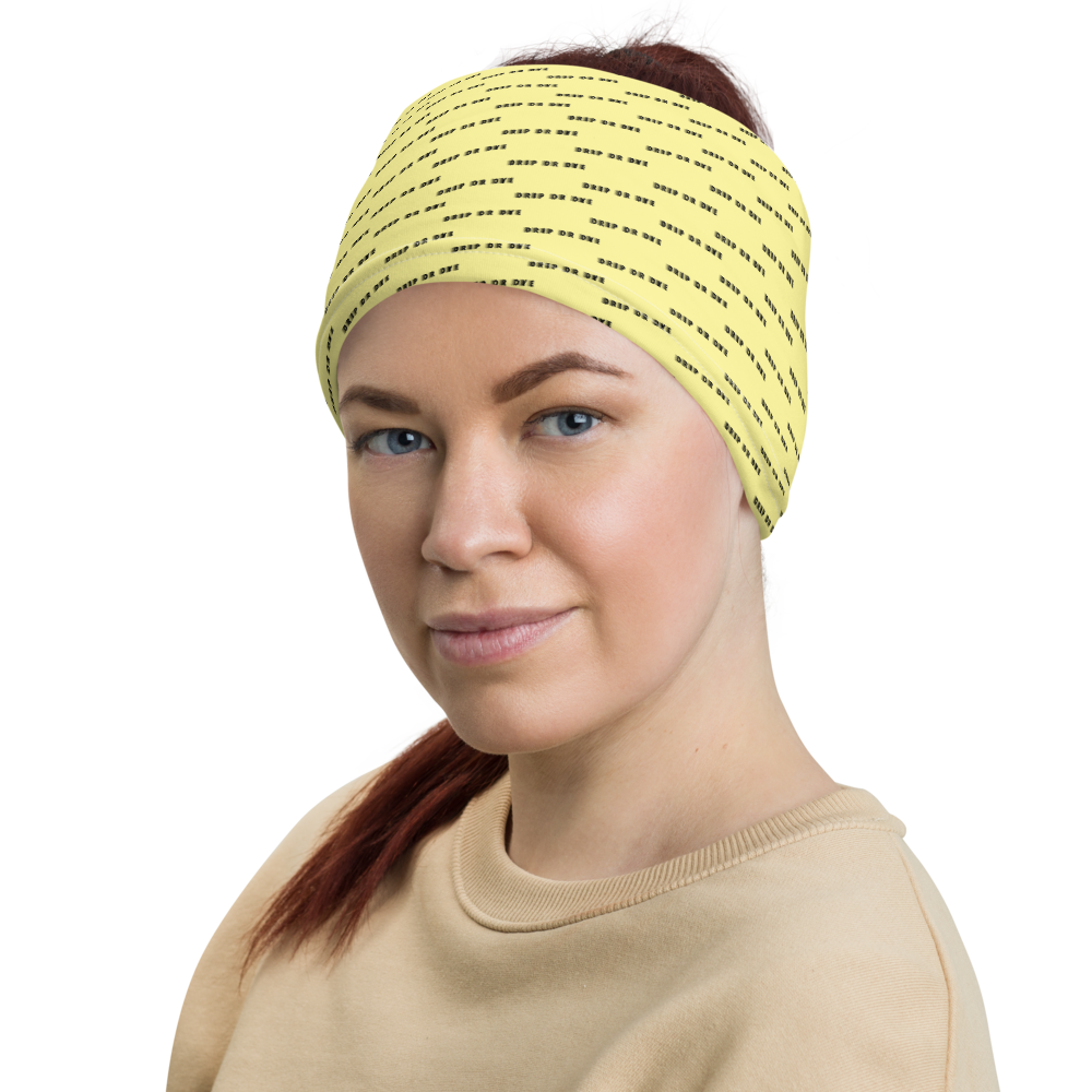 CRXWN | Drip or Dye | HUES Season 1 Back 2 Basics Custom Racer Stripes 3-in-1 UNISEX Gaiter Zoom Limoncello Yellow
