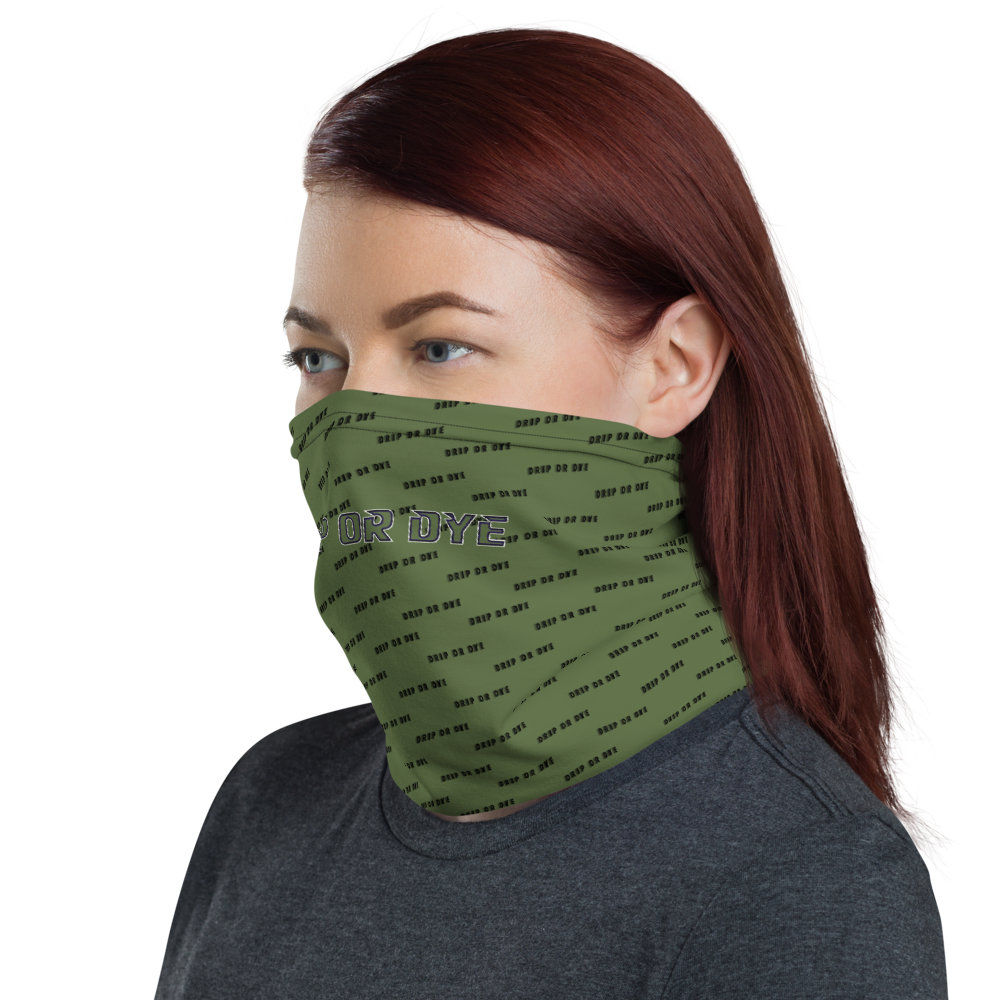 CRXWN | Drip or Dye | HUES Season 1 Back 2 Basics Custom Racer Stripes 3-in-1 UNISEX Gaiter Zoom Olive Martini