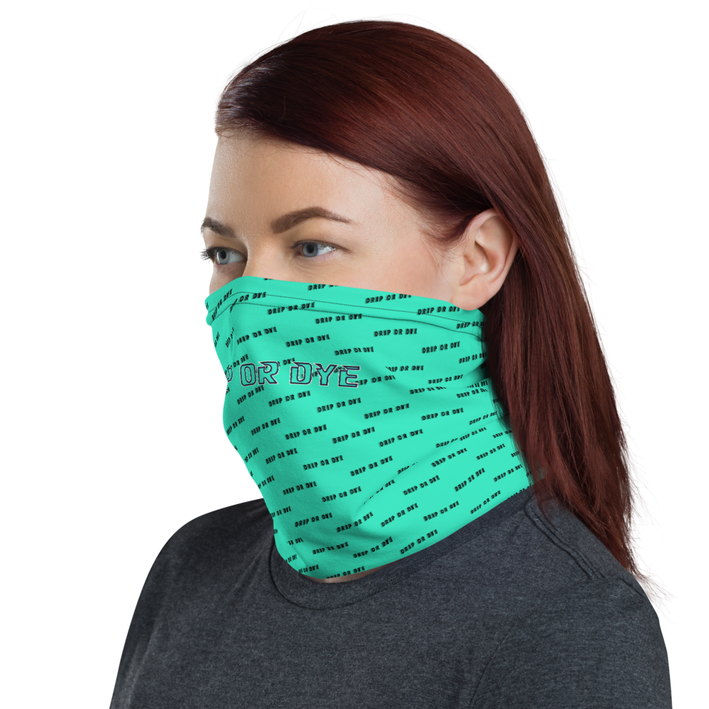CRXWN | Drip or Dye | HUES Season 1 Back 2 Basics Custom Racer Stripes 3-in-1 UNISEX Gaiter Zoom Seafoam Aether