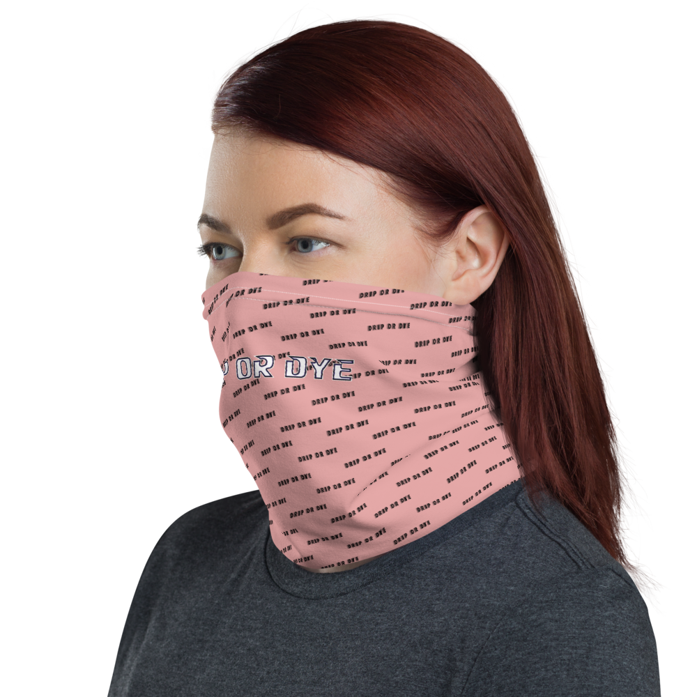 CRXWN | Drip or Dye | HUES Season 1 Back 2 Basics Custom Racer Stripes 3-in-1 UNISEX Gaiter Zoom Pink Bunny