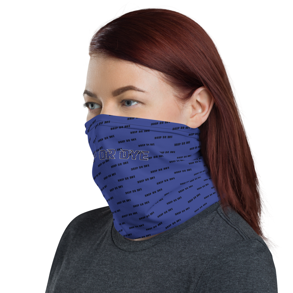 CRXWN | Drip or Dye | HUES Season 1 Back 2 Basics Custom Racer Stripes 3-in-1 UNISEX Gaiter Zoom Blue Royal