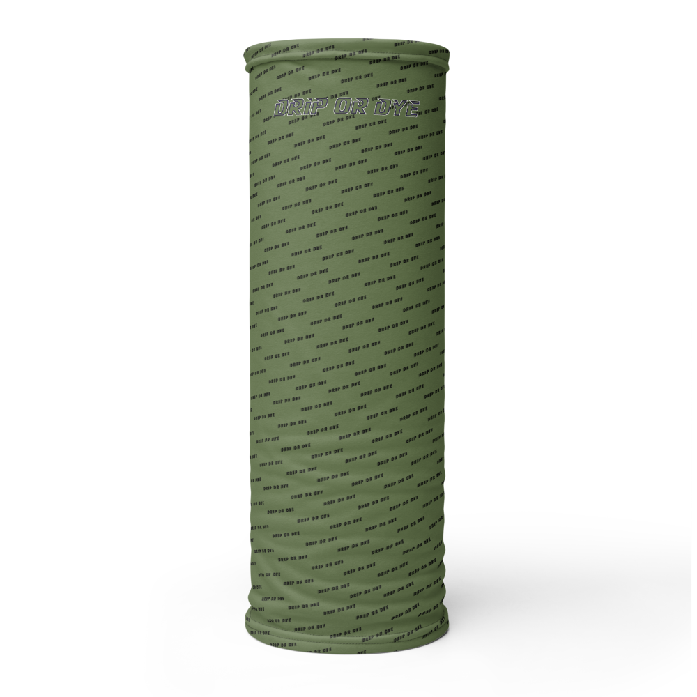 CRXWN | Drip or Dye | HUES Season 1 Back 2 Basics Custom Racer Stripes 3-in-1 UNISEX Gaiter Zoom Olive Martini