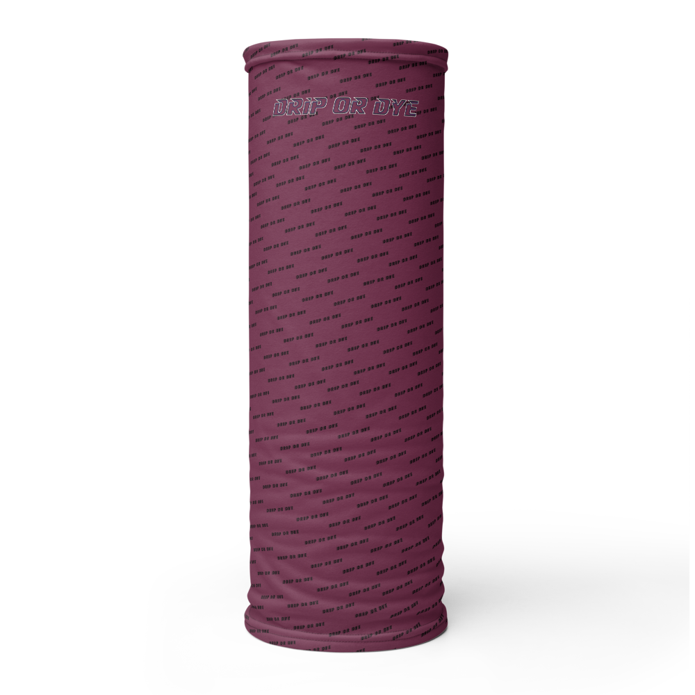 CRXWN | Drip or Dye | HUES Season 1 Back 2 Basics Custom Racer Stripes 3-in-1 UNISEX Gaiter Zoom Maroon
