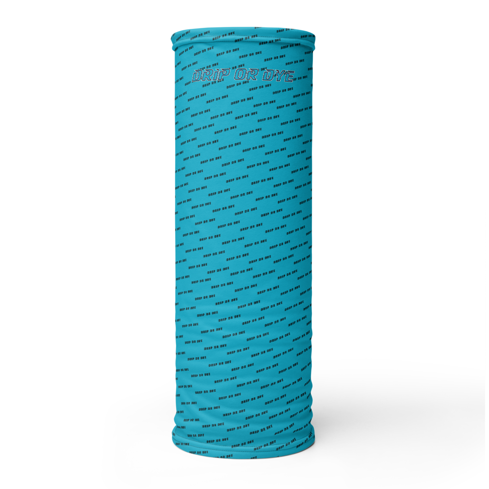 CRXWN | Drip or Dye | HUES Season 1 Back 2 Basics Custom Racer Stripes 3-in-1 UNISEX Gaiter Zoom Sky Blue