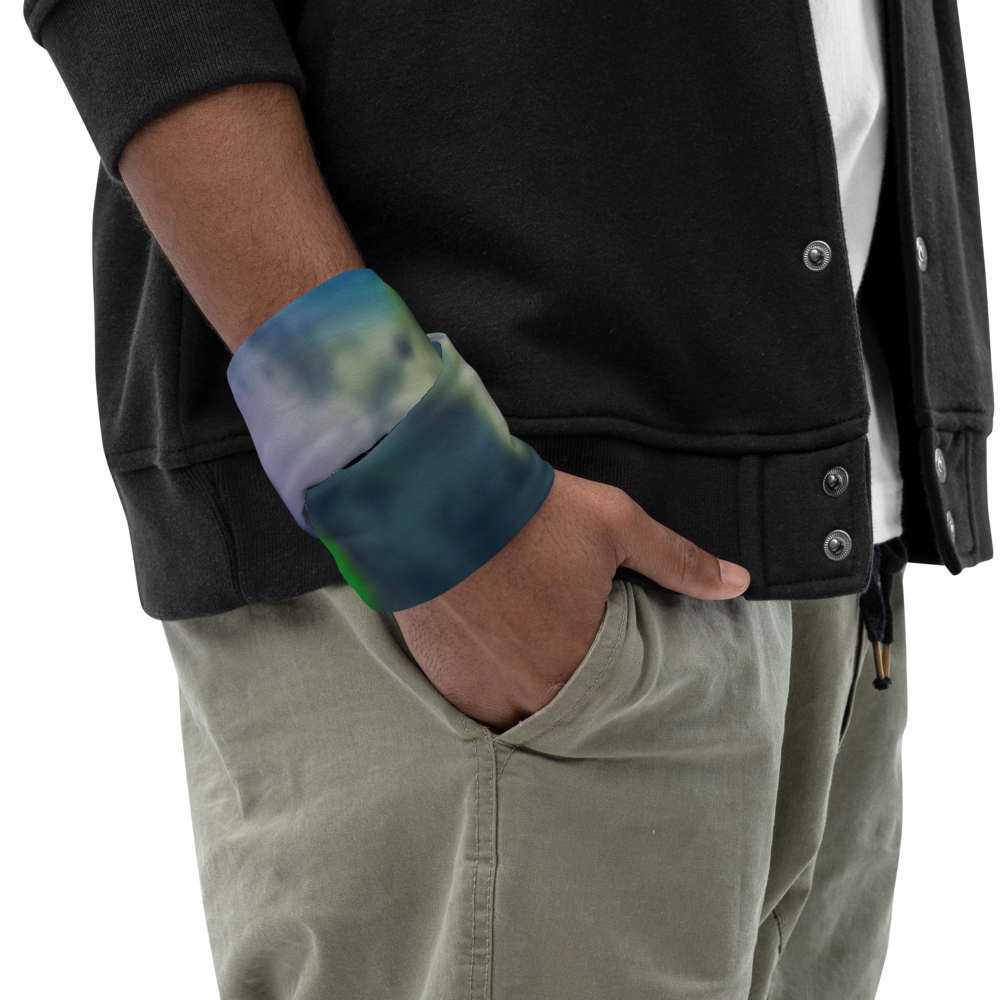 CRXWN | Drip or Dye | Tye Dye Season of Love 1 Cosmic Prophet Custom 3-in-1 UNISEX Gaiter Heavenly Color Clouds Hyper Royal Blue Ocean