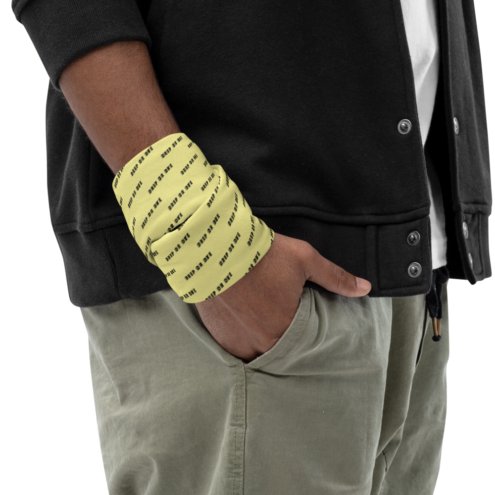 CRXWN | Drip or Dye | HUES Season 1 Back 2 Basics Custom Racer Stripes 3-in-1 UNISEX Gaiter Zoom Limoncello Yellow