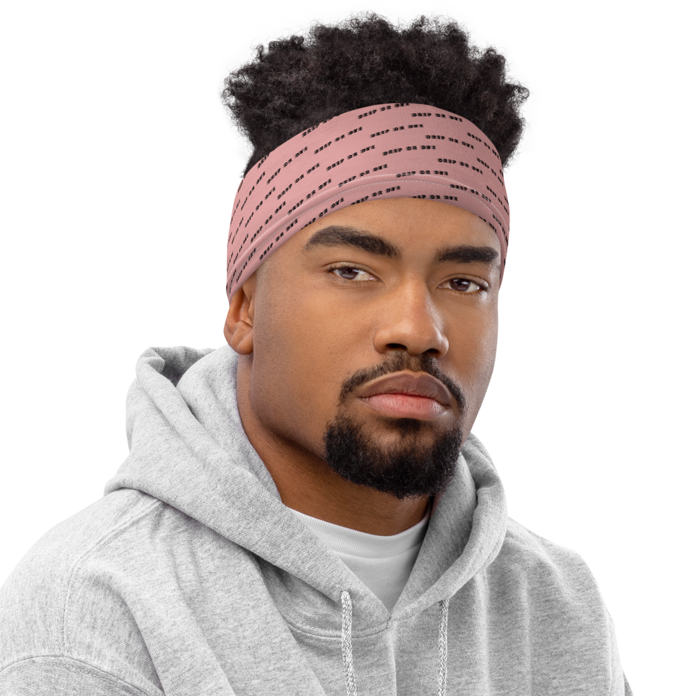 CRXWN | Drip or Dye | HUES Season 1 Back 2 Basics Custom Racer Stripes 3-in-1 UNISEX Gaiter Zoom Pink Bunny