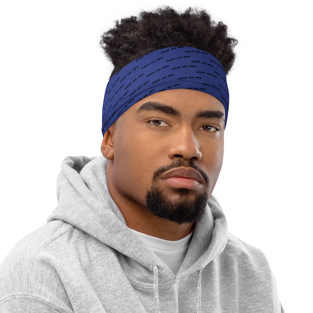 CRXWN | Drip or Dye | HUES Season 1 Back 2 Basics Custom Racer Stripes 3-in-1 UNISEX Gaiter Zoom Blue Royal
