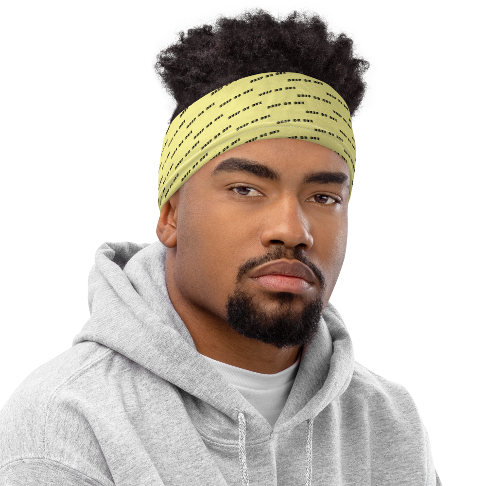 CRXWN | Drip or Dye | HUES Season 1 Back 2 Basics Custom Racer Stripes 3-in-1 UNISEX Gaiter Zoom Limoncello Yellow