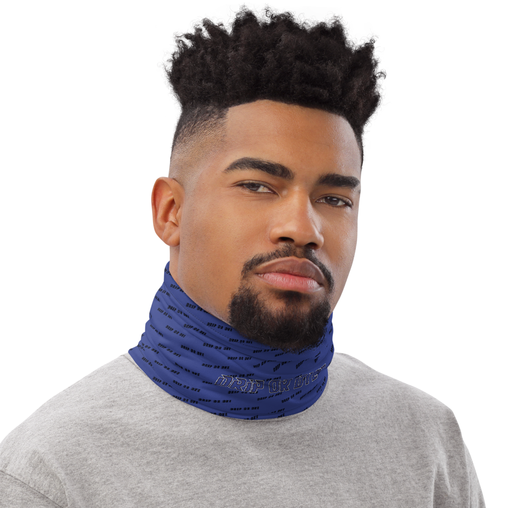 CRXWN | Drip or Dye | HUES Season 1 Back 2 Basics Custom Racer Stripes 3-in-1 UNISEX Gaiter Zoom Blue Royal