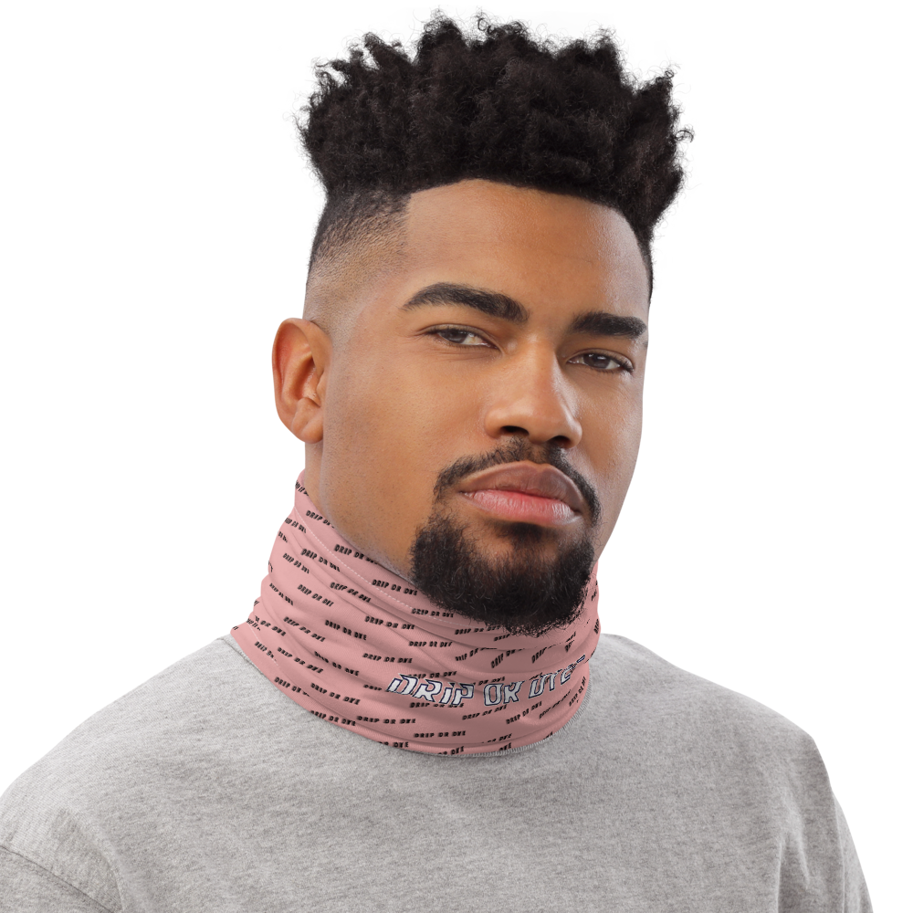 CRXWN | Drip or Dye | HUES Season 1 Back 2 Basics Custom Racer Stripes 3-in-1 UNISEX Gaiter Zoom Pink Bunny