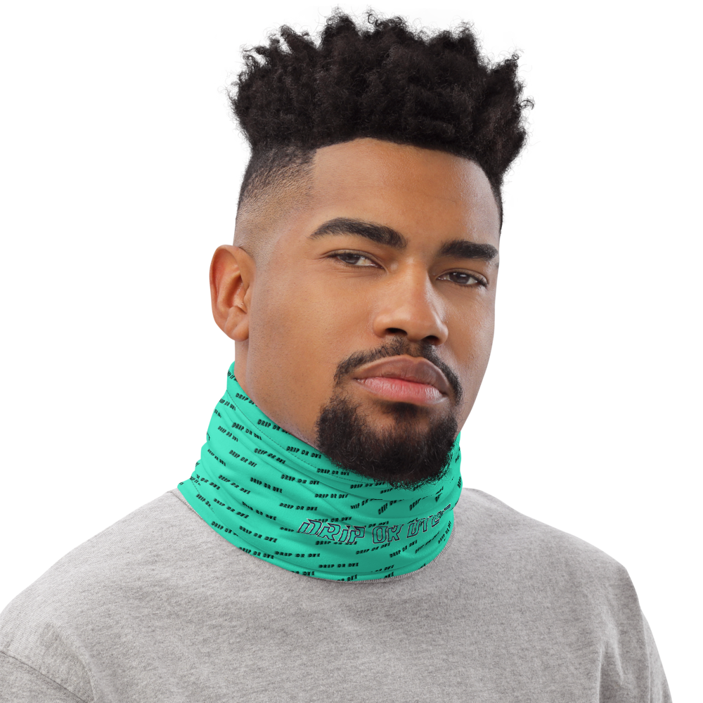 CRXWN | Drip or Dye | HUES Season 1 Back 2 Basics Custom Racer Stripes 3-in-1 UNISEX Gaiter Zoom Seafoam Aether