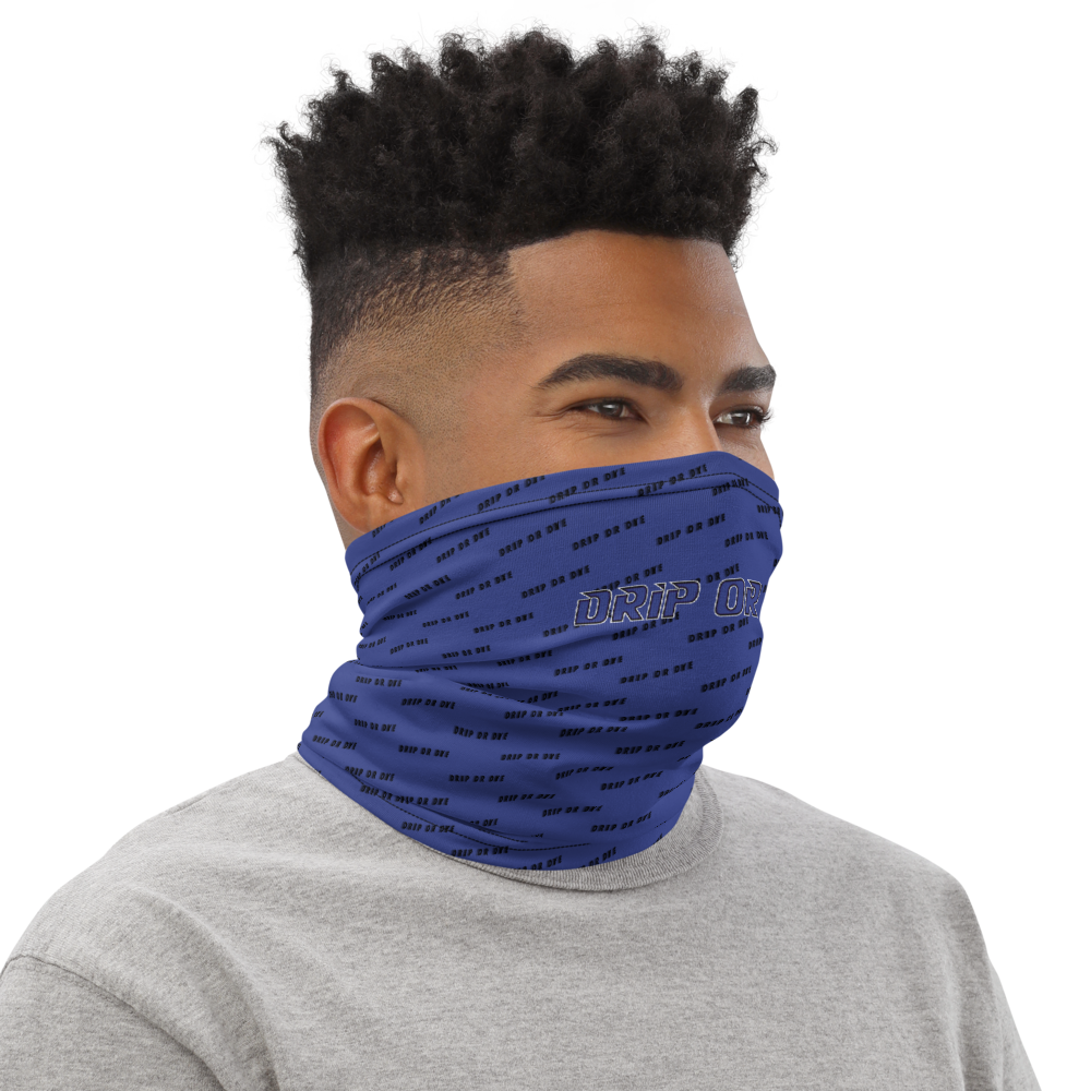 CRXWN | Drip or Dye | HUES Season 1 Back 2 Basics Custom Racer Stripes 3-in-1 UNISEX Gaiter Zoom Blue Royal
