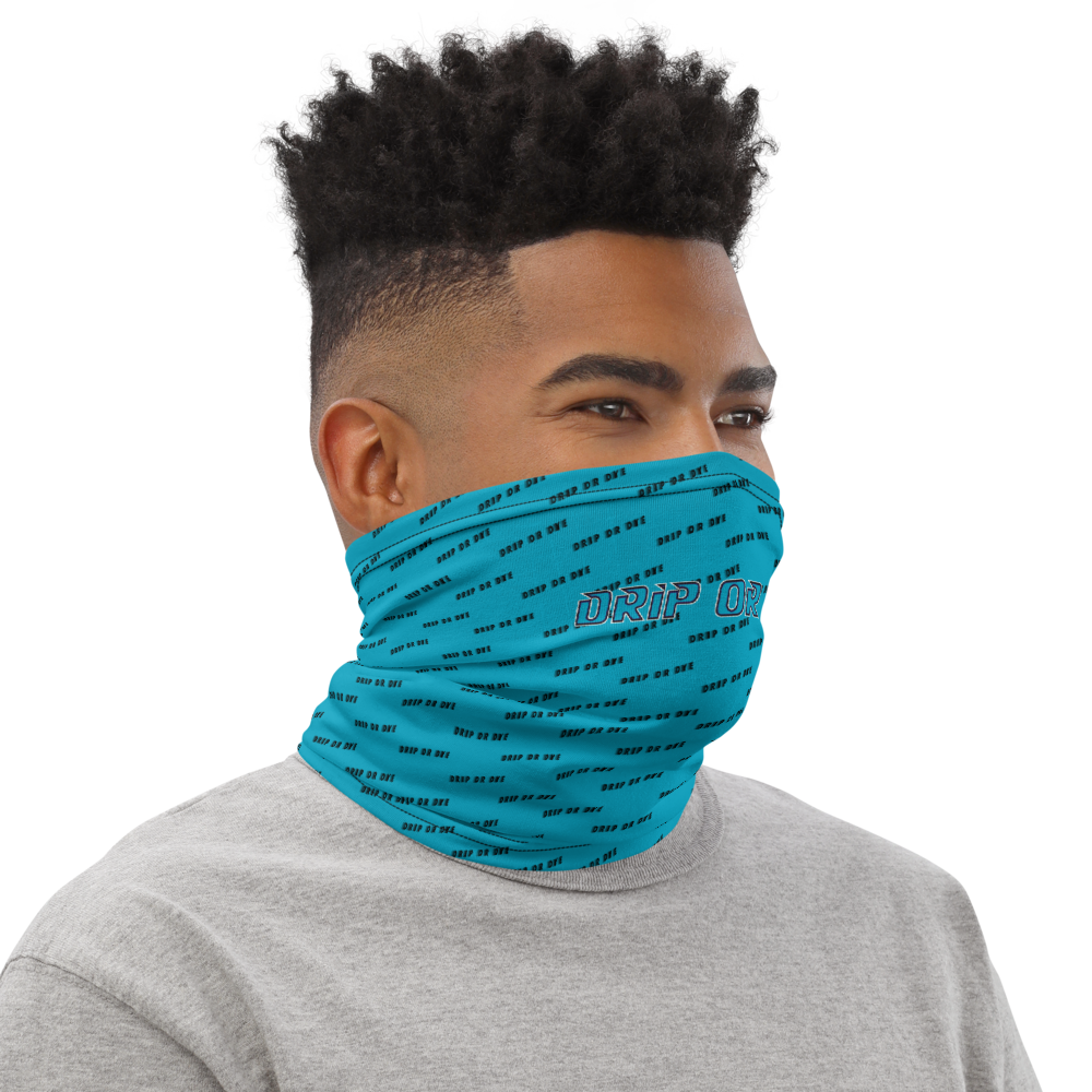 CRXWN | Drip or Dye | HUES Season 1 Back 2 Basics Custom Racer Stripes 3-in-1 UNISEX Gaiter Zoom Sky Blue