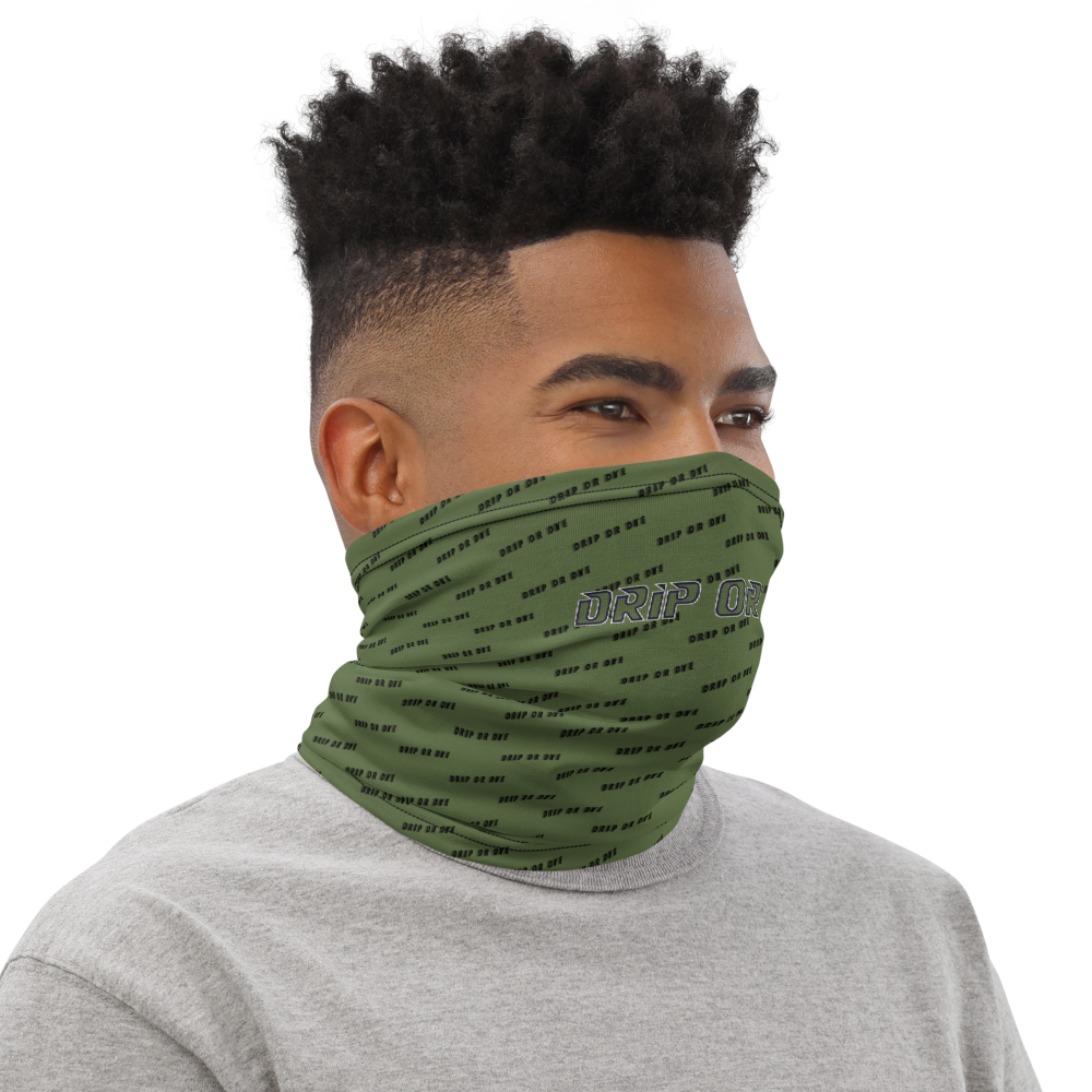 CRXWN | Drip or Dye | HUES Season 1 Back 2 Basics Custom Racer Stripes 3-in-1 UNISEX Gaiter Zoom Olive Martini