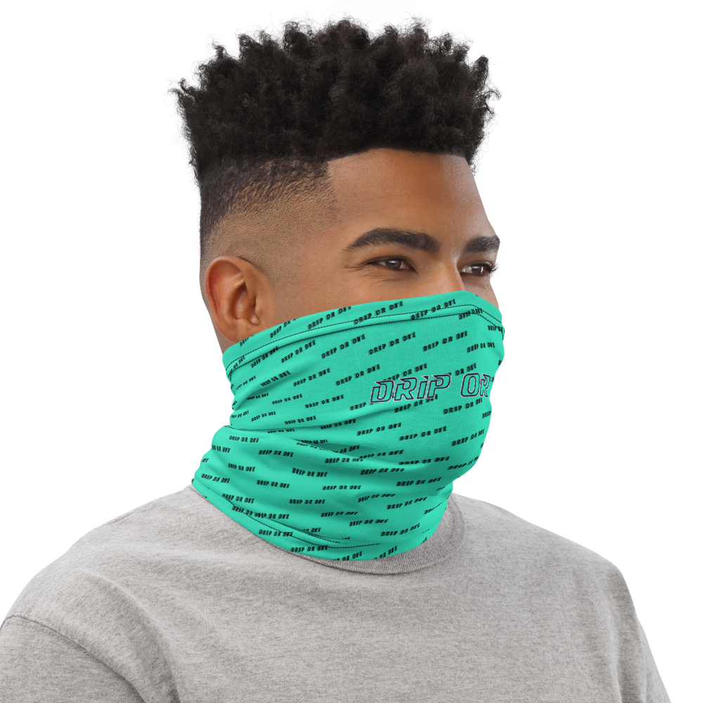 CRXWN | Drip or Dye | HUES Season 1 Back 2 Basics Custom Racer Stripes 3-in-1 UNISEX Gaiter Zoom Seafoam Aether