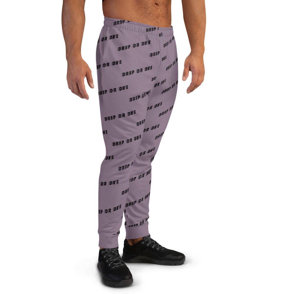 CRXWN | Drip or Dye | Racer Season 1 Unisex Jogger Racing Stripes Sweatpant Zoom Matte Purple Haze