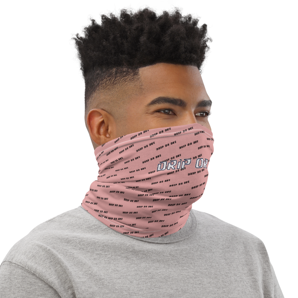 CRXWN | Drip or Dye | HUES Season 1 Back 2 Basics Custom Racer Stripes 3-in-1 UNISEX Gaiter Zoom Pink Bunny