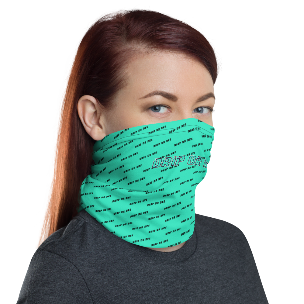 CRXWN | Drip or Dye | HUES Season 1 Back 2 Basics Custom Racer Stripes 3-in-1 UNISEX Gaiter Zoom Seafoam Aether