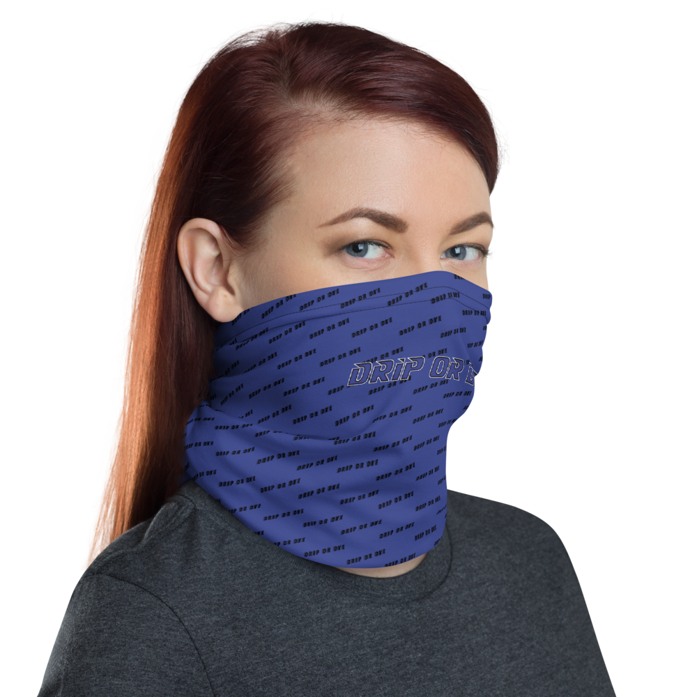 CRXWN | Drip or Dye | HUES Season 1 Back 2 Basics Custom Racer Stripes 3-in-1 UNISEX Gaiter Zoom Blue Royal