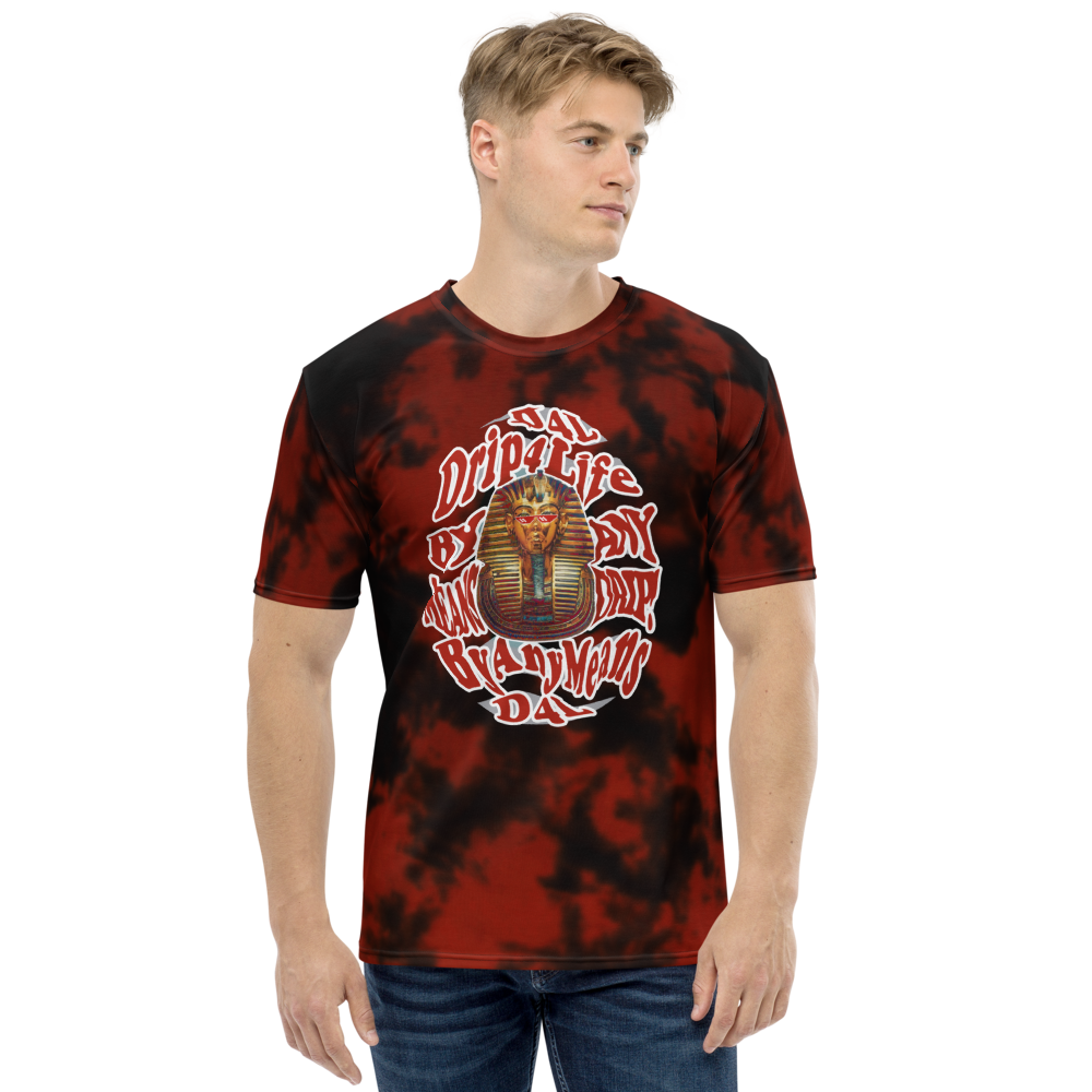 CRXWN | ROYAL Urban Resort 2021 | Royal Drip | D4L By Any Means Trippy 60s Acid Wash Jersey Tee Pixel Shades Gold Pharaoh Martian Sunrise