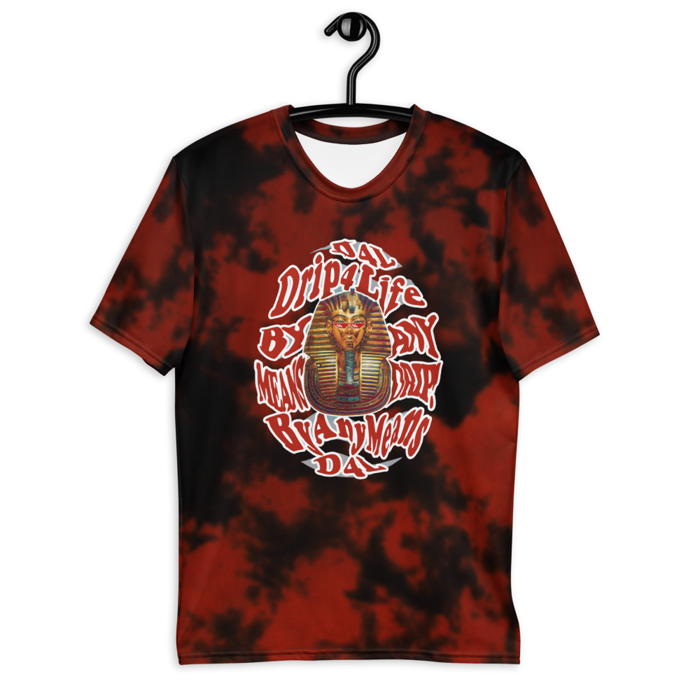 CRXWN | ROYAL Urban Resort 2021 | Royal Drip | D4L By Any Means Trippy 60s Acid Wash Jersey Tee Pixel Shades Gold Pharaoh Martian Sunrise