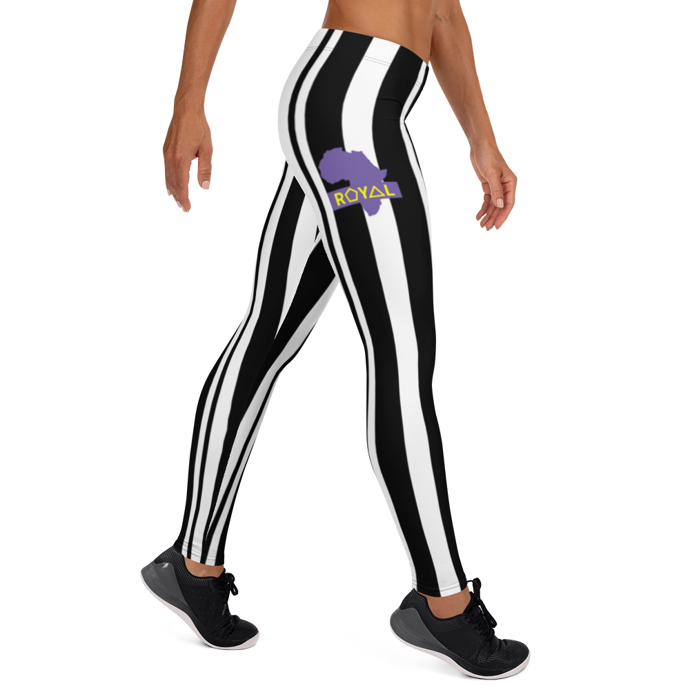 ROYAL. WEAR | ZEBRA CHROMA STRIPES LEGGINGS Fly Girl Original Zebra & Zebra Varieties